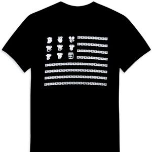 NWT Bars and Stars V twin Harley Davidson TEE 4xl